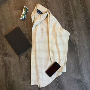Ralph Lauren Button Down Men’s Dress Shirt Medium